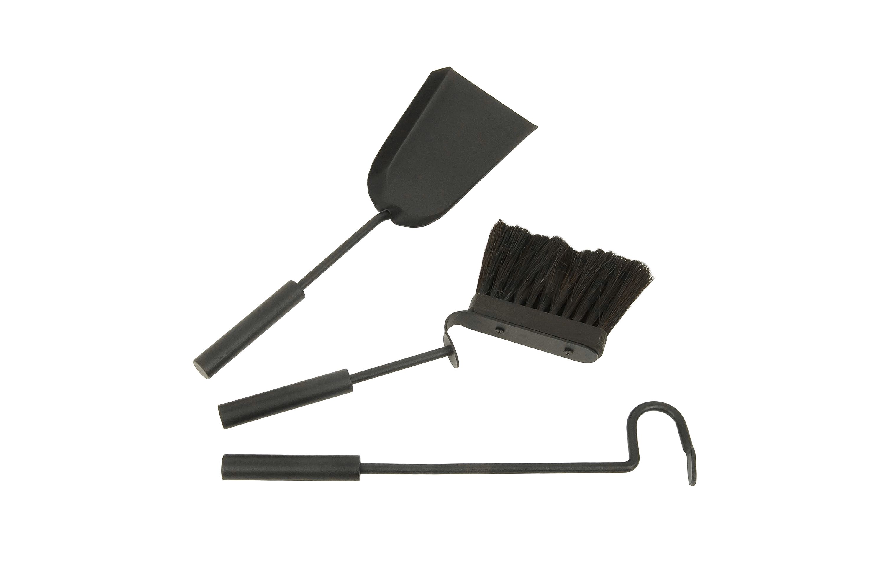 Kaminbesteck Valo Rim, 3-teilig schwarz