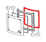 Austroflamm Polly light Deurafdichting Austroflamm Polly light Deurafdichting
