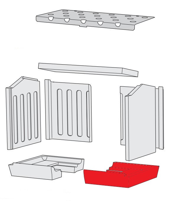 Contura i11 Bodemsteen rechts