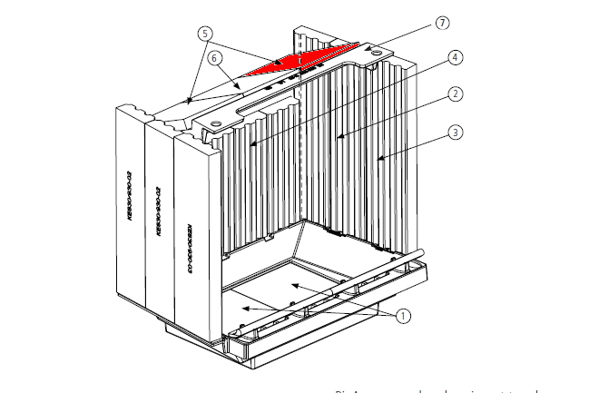 Leda Vida 68 W DS røgvenderplade højre Leda Vida 68 W DS røgvenderplade højre