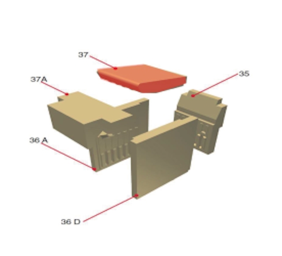 Schmid Creation 6 røgvenderplade nede Schmid Creation 6 røgvenderplade nede