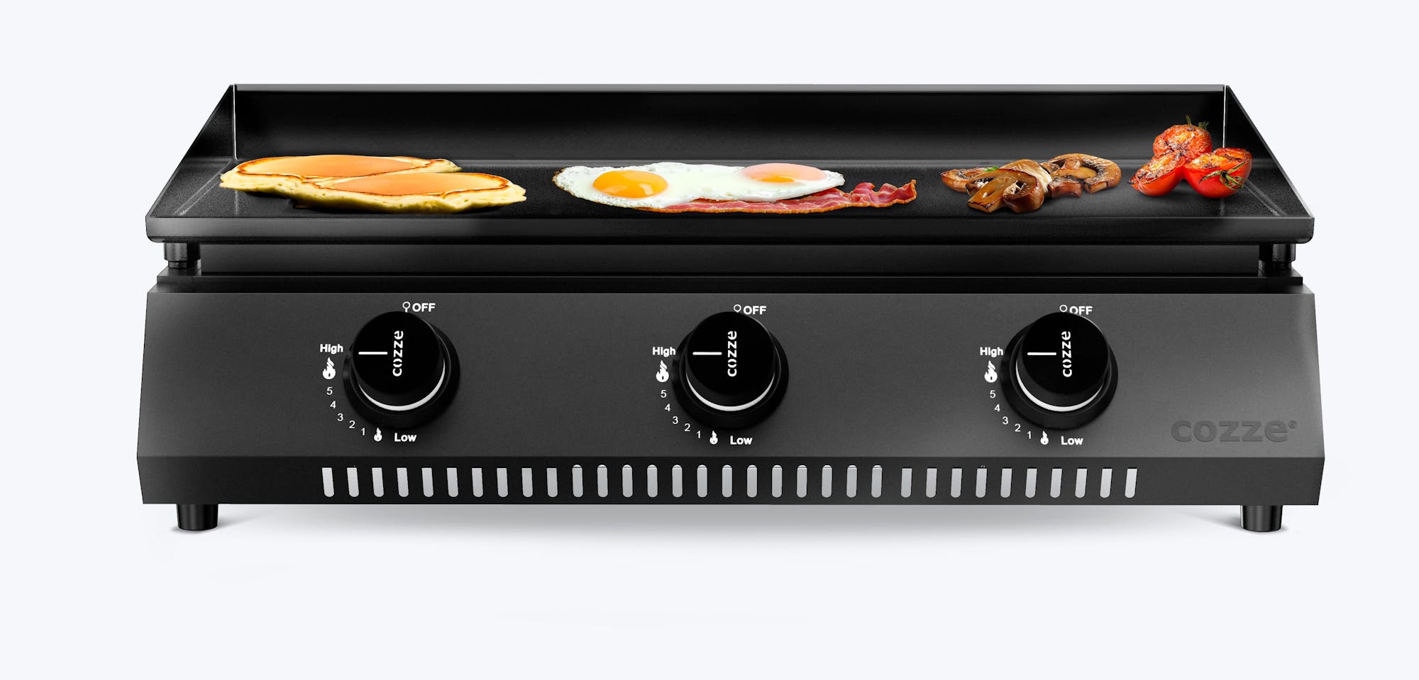 Cozze Plancha G-700 3 Brenner inkl. Regulator