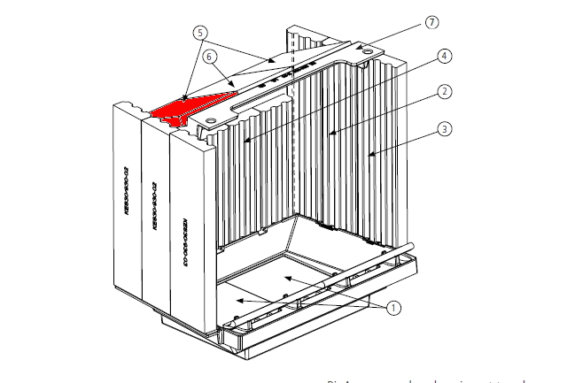 Leda Vida 68 W DS røgvenderplade venstre Leda Vida 68 W DS røgvenderplade venstre