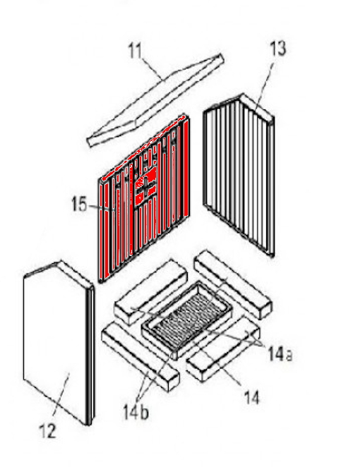 Haas-Sohn Engadin 283.15 Achterste muur steen