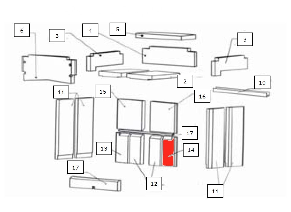 Wamsler Etna bagsten højre nede Wamsler Etna bagsten højre nede