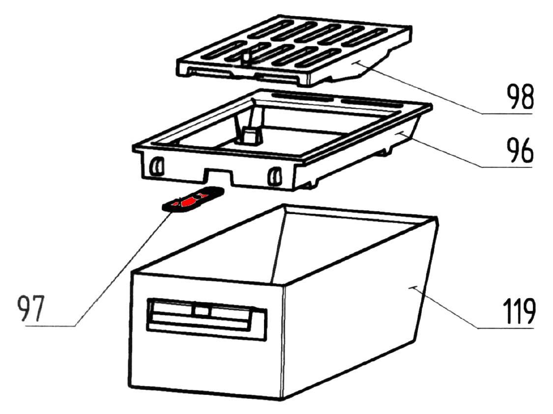 Wamsler K128 barre à secouer 