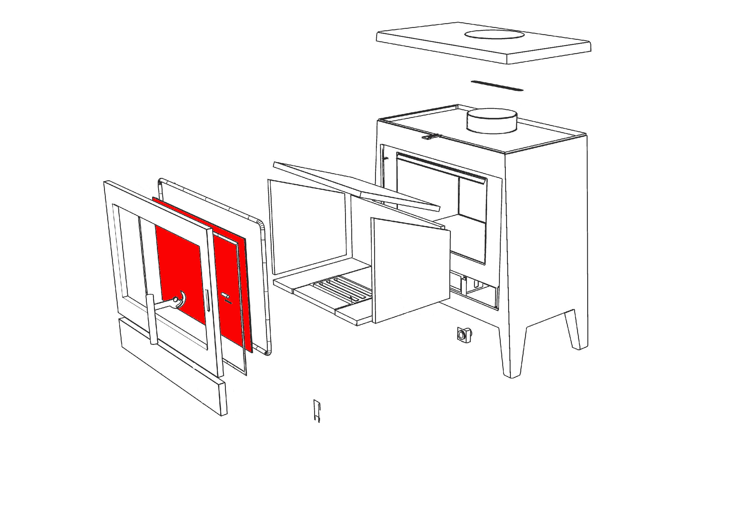 Aduro 4 Sichtscheibe Schauglas
