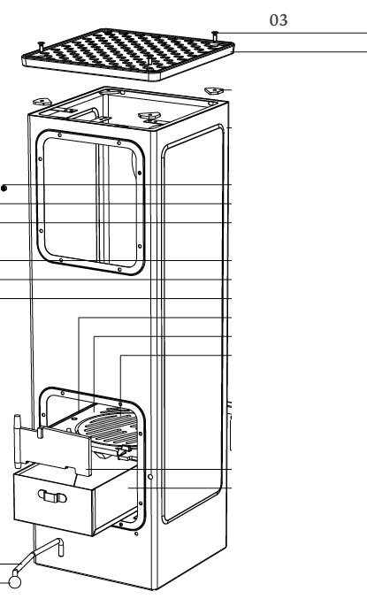 Thorma Kerpen vis plaque de dessus kit Thorma Kerpen vis plaque de dessus kit