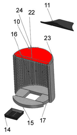 Justus Faro déflecteur