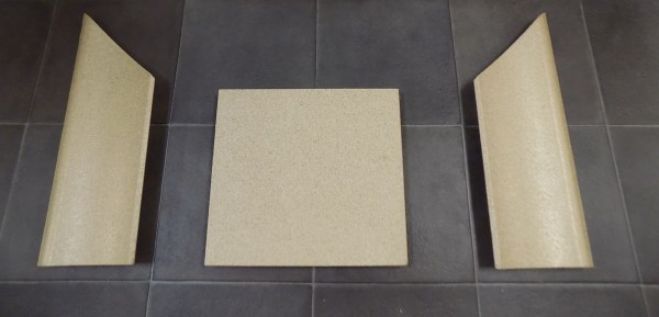 Contura 655A Seitenstein Set Contura 655A Seitenstein Set