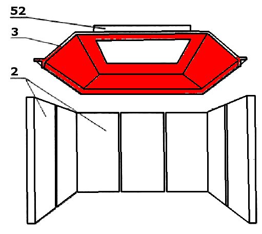 Austroflamm Comet II fixation déflecteur