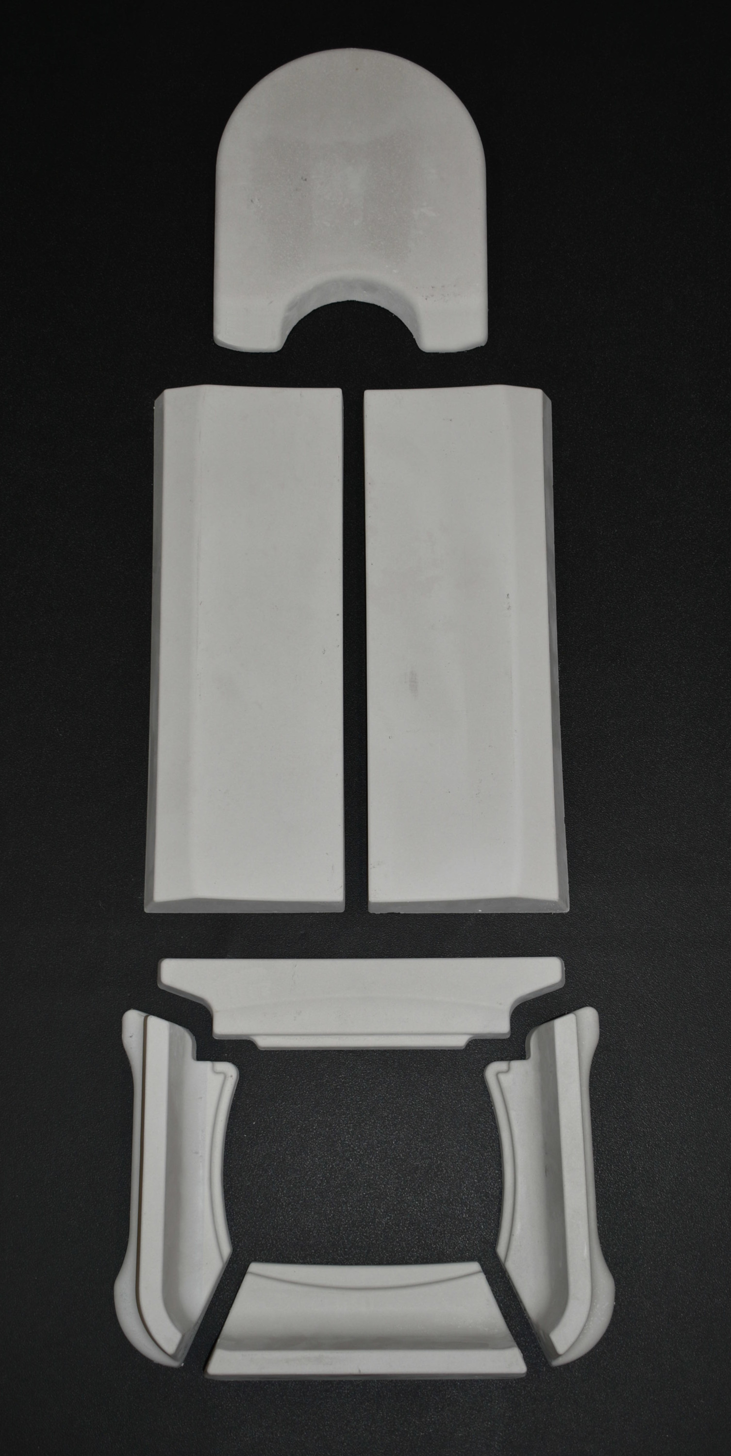 Austroflamm Tria revêtement de chambre de combustion B