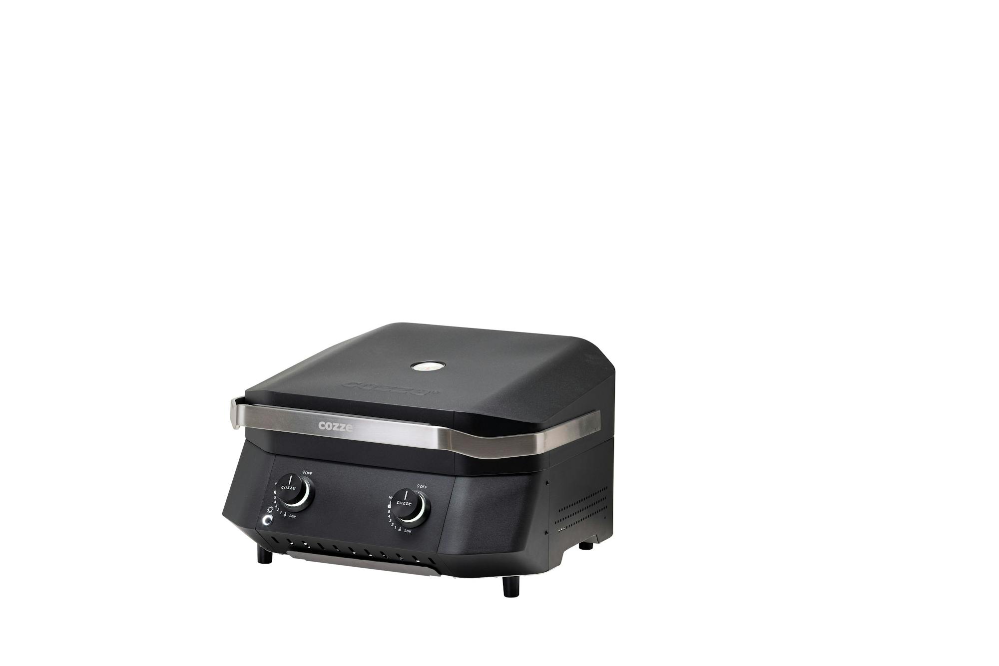 Cozze 22“ Plancha 500 mit Deckel und 2 Brennern inkl. Regler