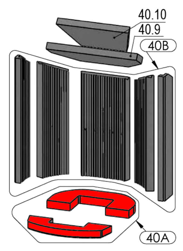 Oranier Polar 4 pierre de sole kit C