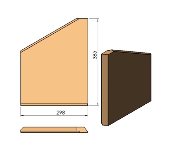 Termatech TT2 Zijsteen rechts