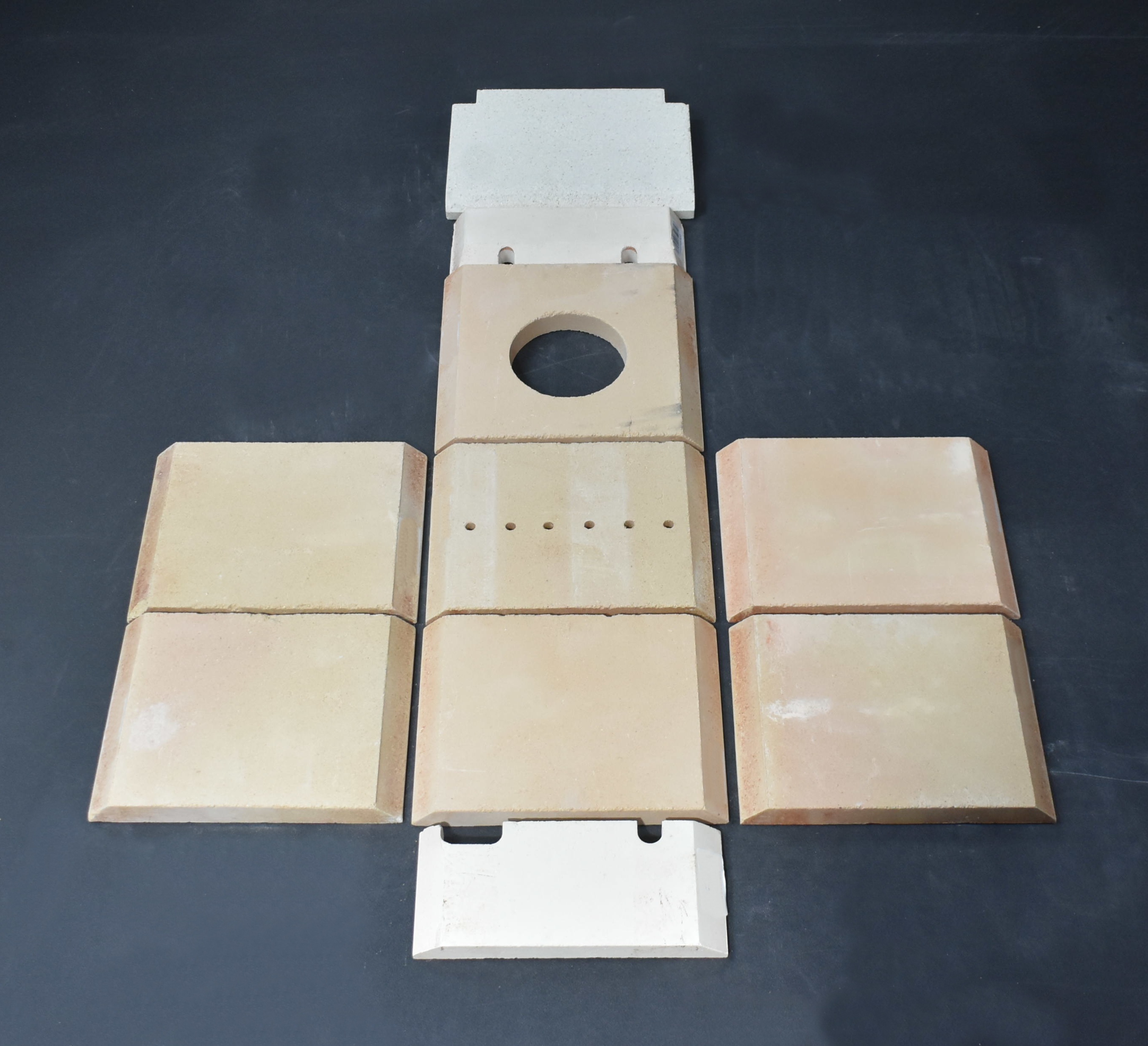 Techfire Hiri revêtement de chambre de combustion B
