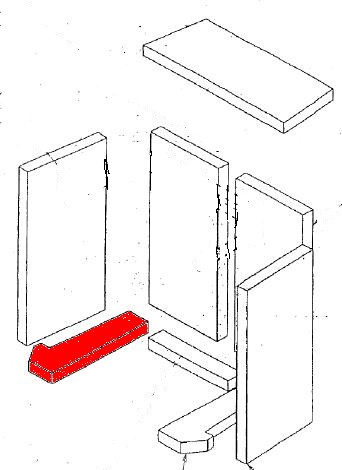 Skantherm Yato Bodenstein links Explosionszeichnung Skantherm Yato Bodenstein links Explosionszeichnung