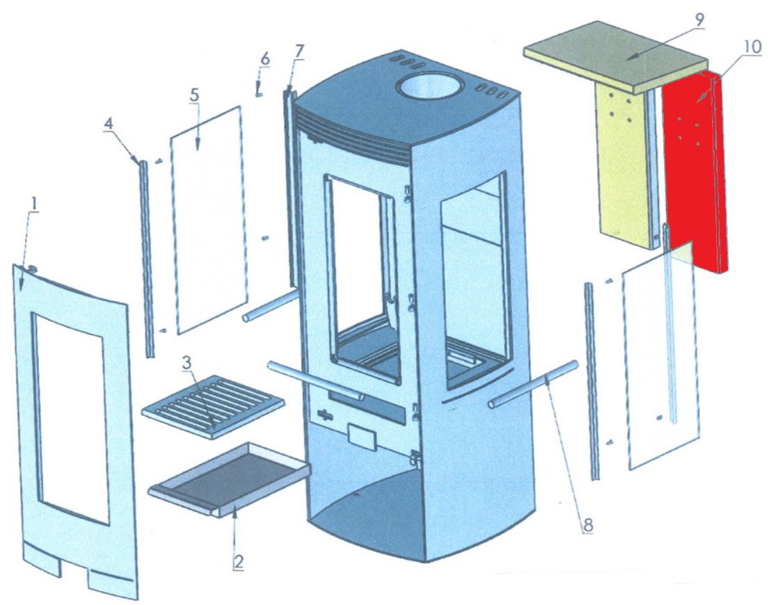 Panadero Alba bagsten højre Panadero Alba bagsten højre