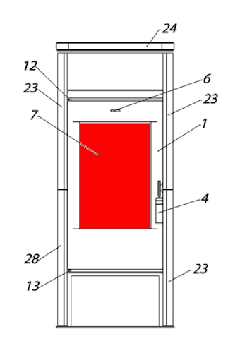 Fireplace Paso Sichtscheibe Schauglas Fireplace Paso Sichtscheibe Schauglas
