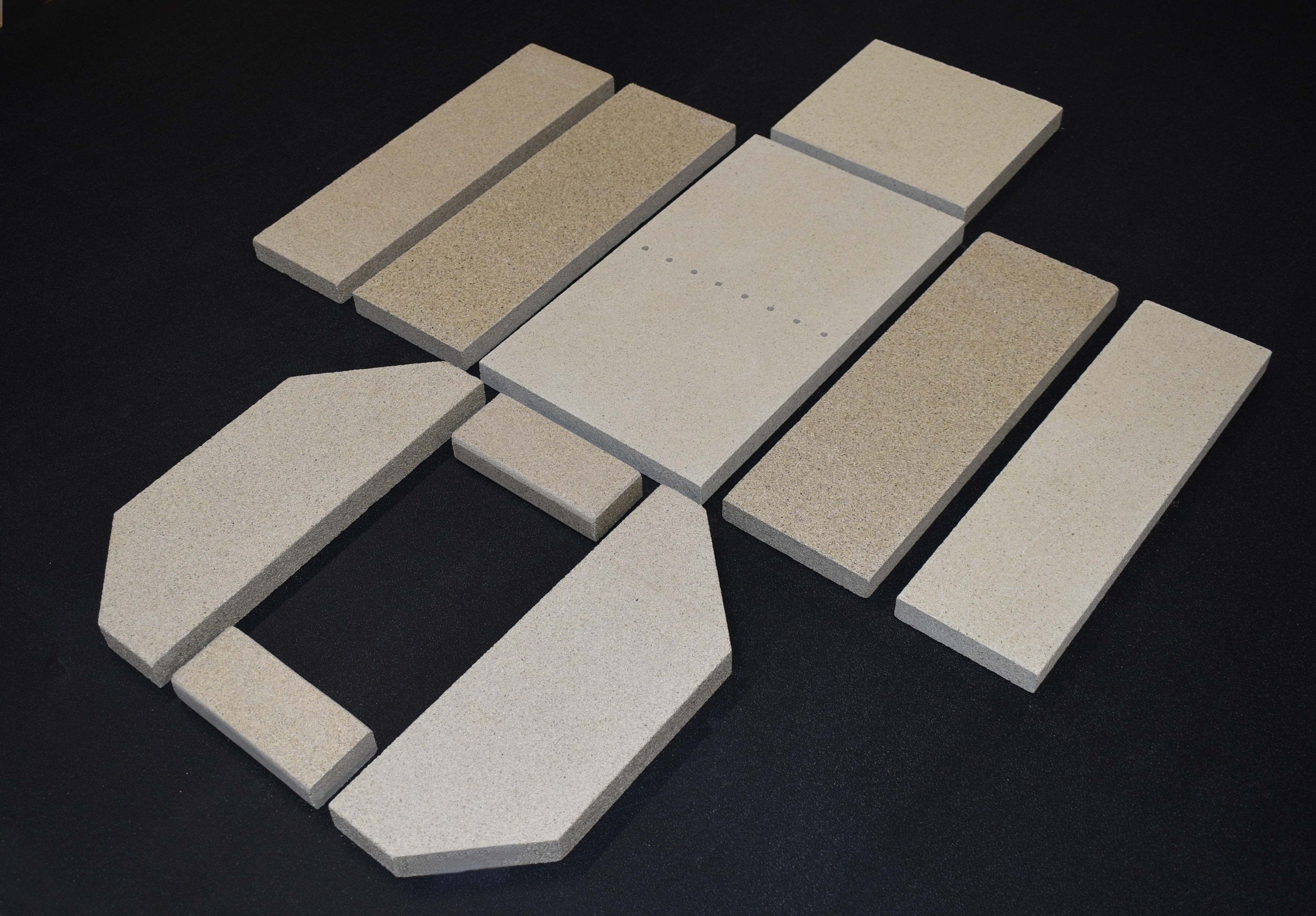 Oranier Tampere 8Z Feuerraumauskleidung Garnitur Oranier Tampere 8Z Feuerraumauskleidung Garnitur