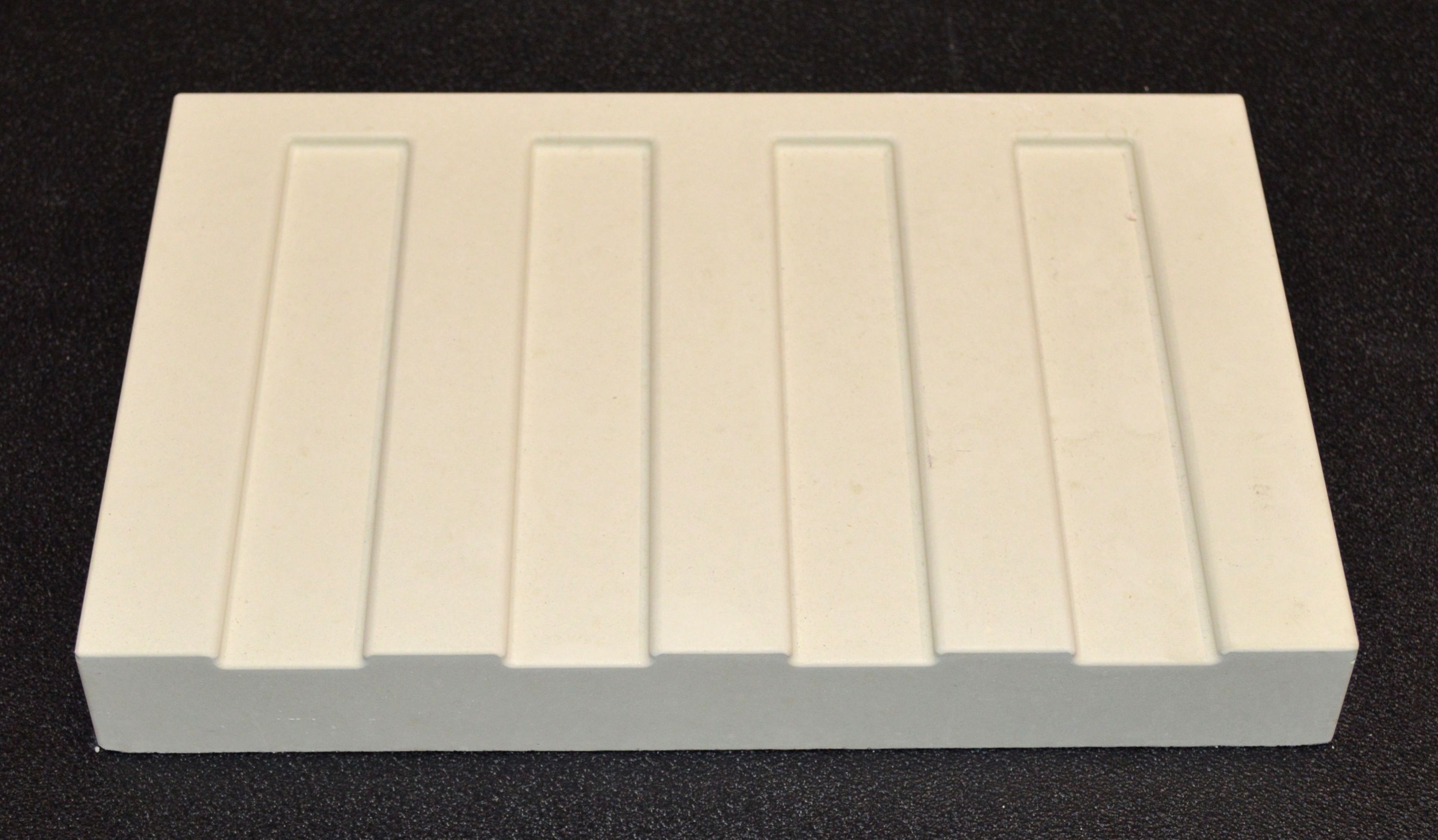 Spartherm Arte U-50h Achterste muur steen onder A