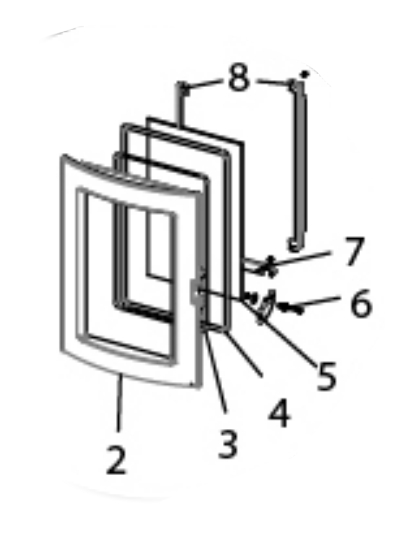 MCZ CLUB COMFORT AIR glasruit afdichting