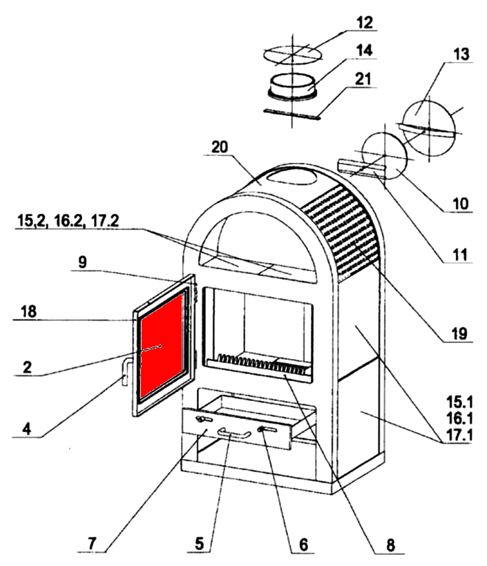 Oranier Viking Glasruit A Oranier Viking Glasruit A