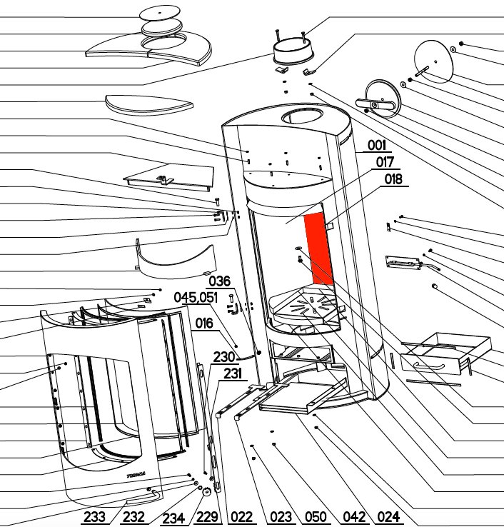 Thorma Malmö pierre de plaque arrière Thorma Malmö pierre de plaque arrière