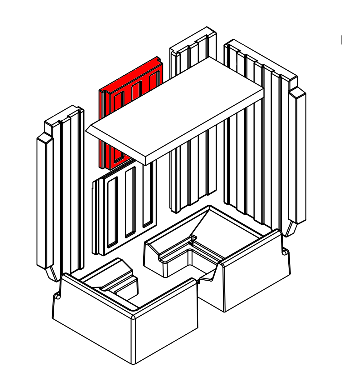 Spartherm Varia 2L-55h GET bagsten midten oven sort