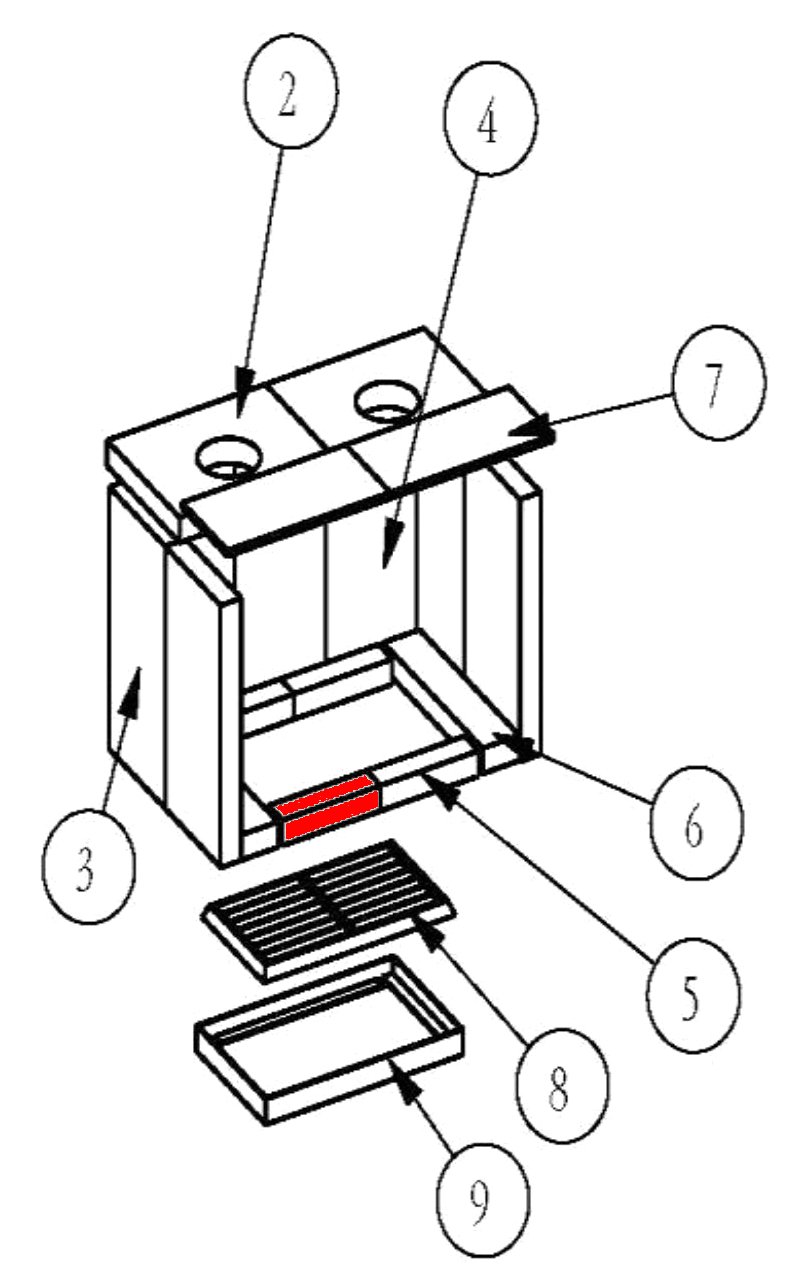 Eurotherm Dresden bundsten foran venstre B Eurotherm Dresden bundsten foran venstre B