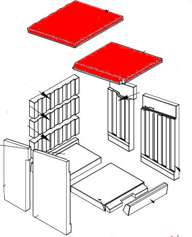 Spartherm Nova E H2O deflettore di tiraggio set