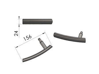 Termatech TT20 uchwyt drzwi Termatech TT20 uchwyt drzwi