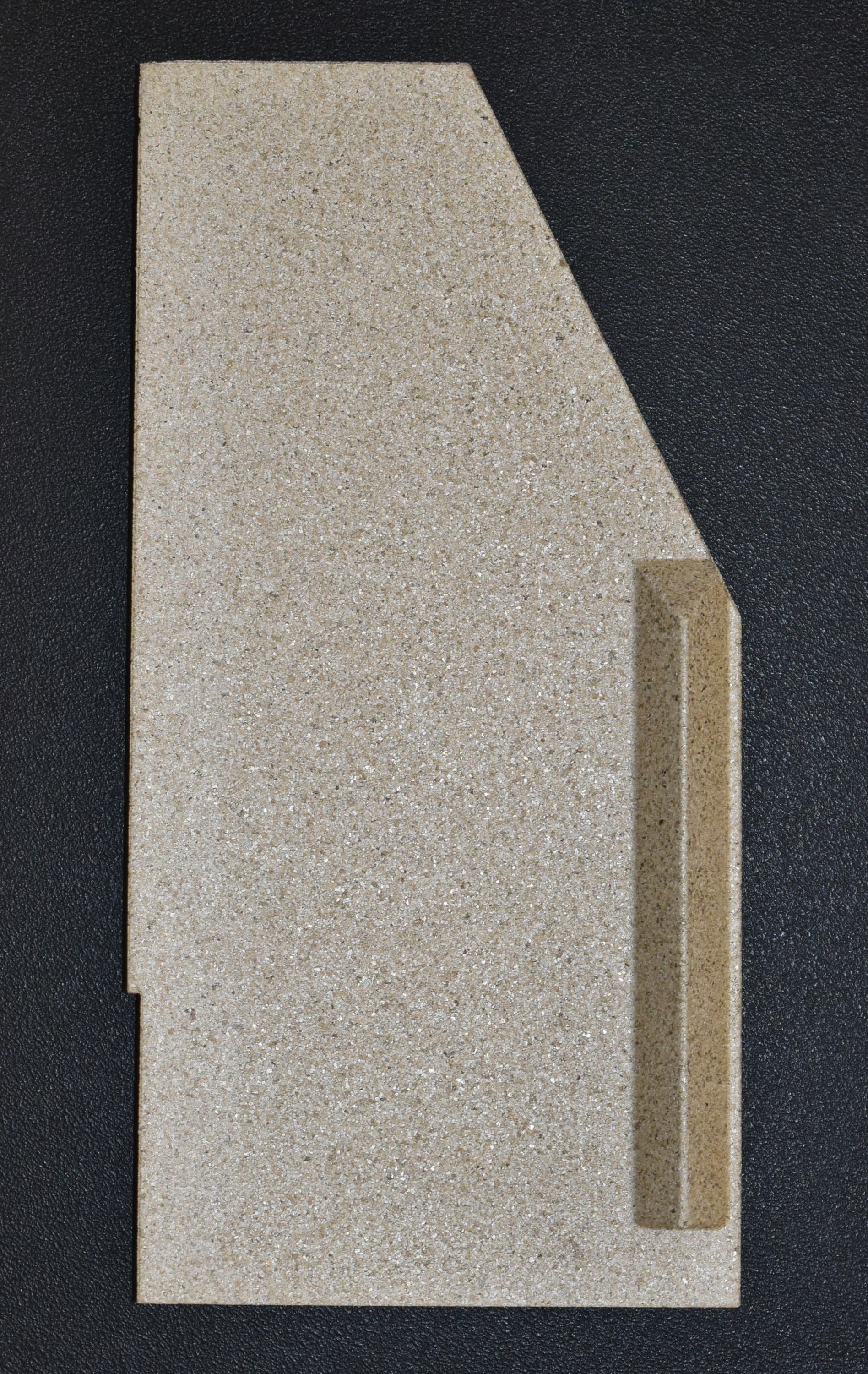 HWAM 3400 pietra laterale a sinistra