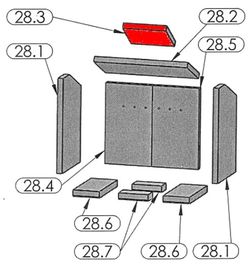 Justus Hamar Zugumlenkung oben Flammenschild Justus Hamar Zugumlenkung oben Flammenschild