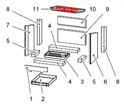 Haas-Sohn Linz easy 295.15 røgvenderplade Haas-Sohn Linz easy 295.15 røgvenderplade
