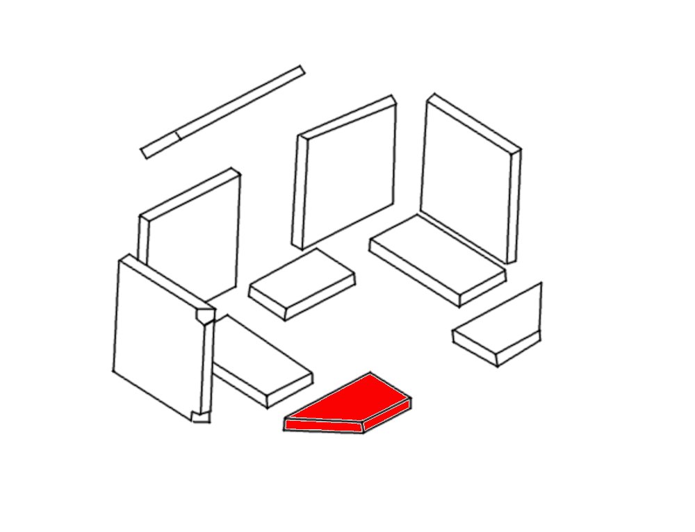 Caminos Solidus pierre de sole gauche avant A Caminos Solidus pierre de sole gauche avant A