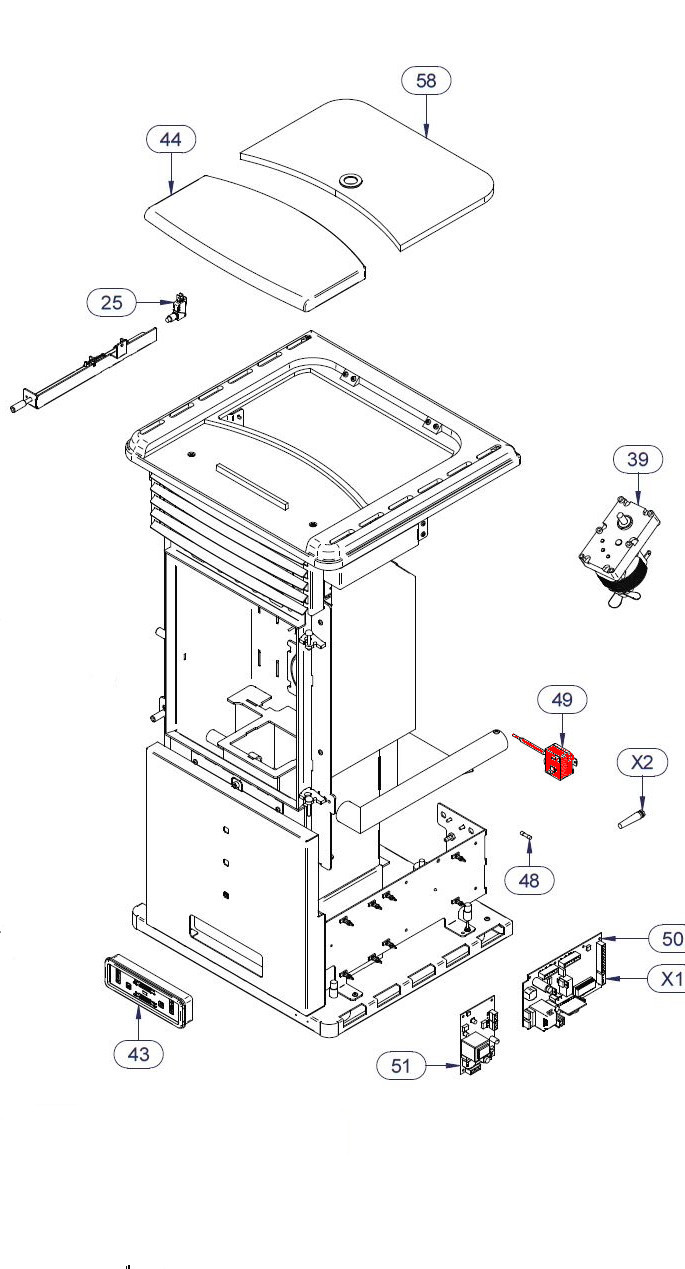 Wamsler PO 55 zabezpieczający ogranicznik temperatury