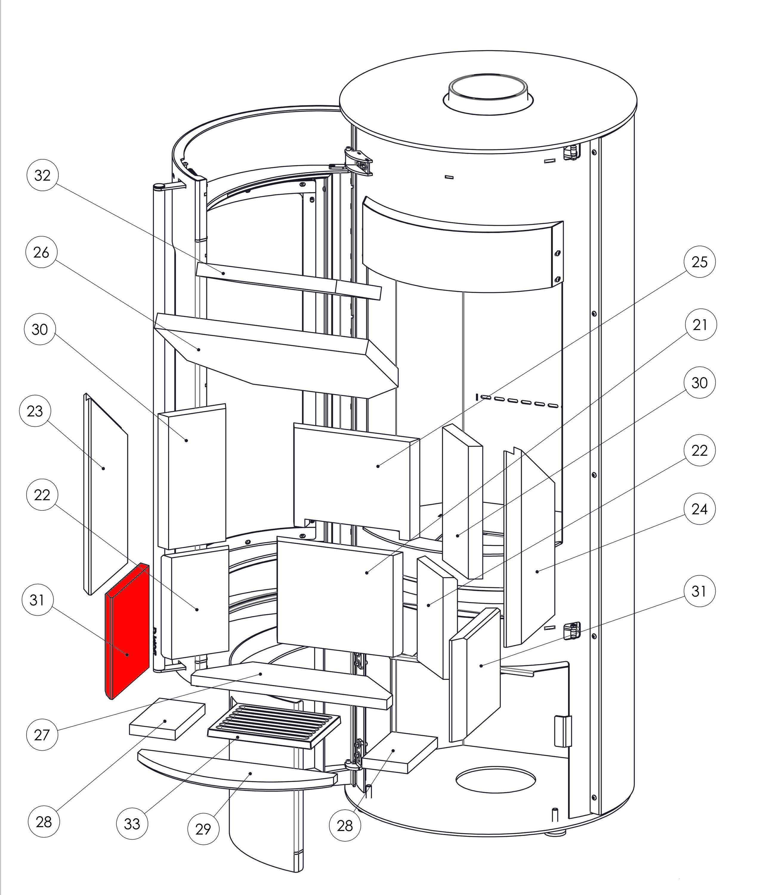 Supra Maud Zijsteen links voorkant onder Supra Maud Zijsteen links voorkant onder
