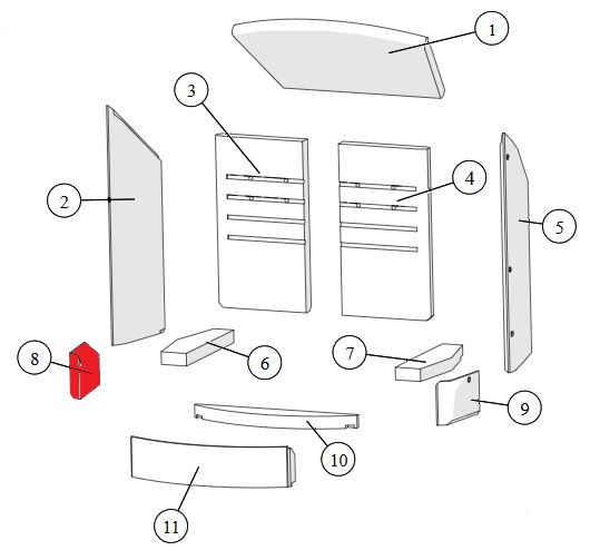 Lotus Prio M cegła boczna z lewej strony z przodu A Lotus Prio M cegła boczna z lewej strony z przodu A