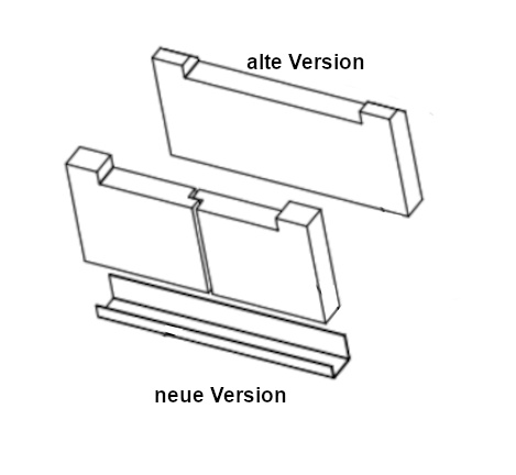 Wamsler WO 109-8 Vorderstein unten Set Wamsler WO 109-8 Vorderstein unten Set