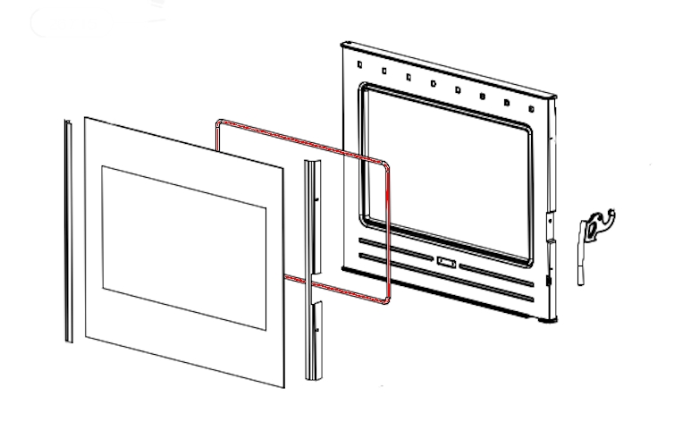 Supra Hirvik V19 pakning glas Supra Hirvik V19 pakning glas