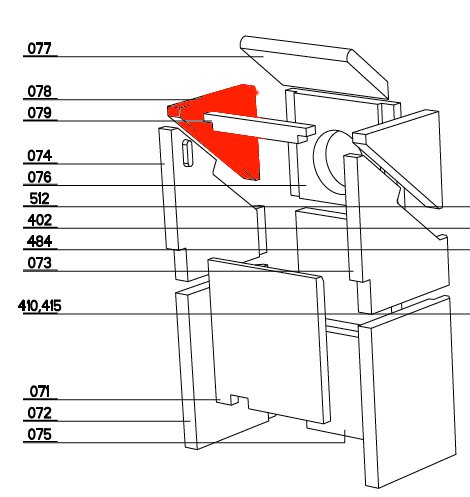 Thorma Kerpen pierre latérale gauche haut Thorma Kerpen pierre latérale gauche haut