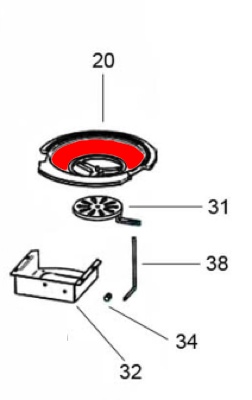 Oranier Corso support de grille Oranier Corso support de grille
