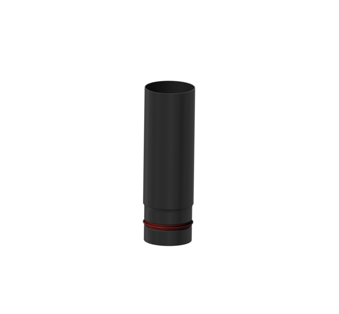 Pellet-Ofenrohr Stahl Ø100 mm ohne sichtbare Verbindungen SM20-810