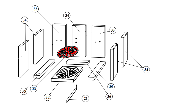 Fireplace Capri grille de décendrage Fireplace Capri grille de décendrage