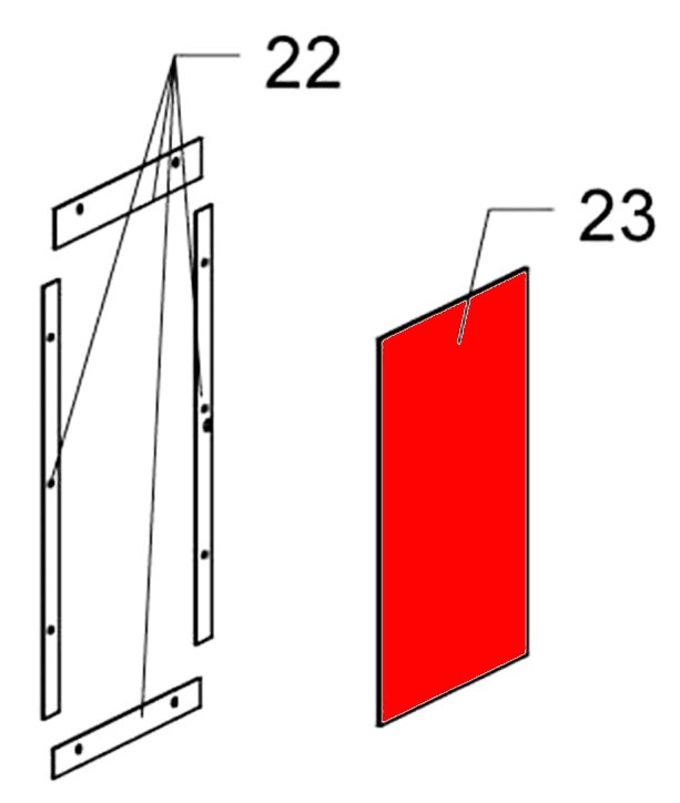 Justus Austin 7 Sichtscheibe A Justus Austin 7 Sichtscheibe A