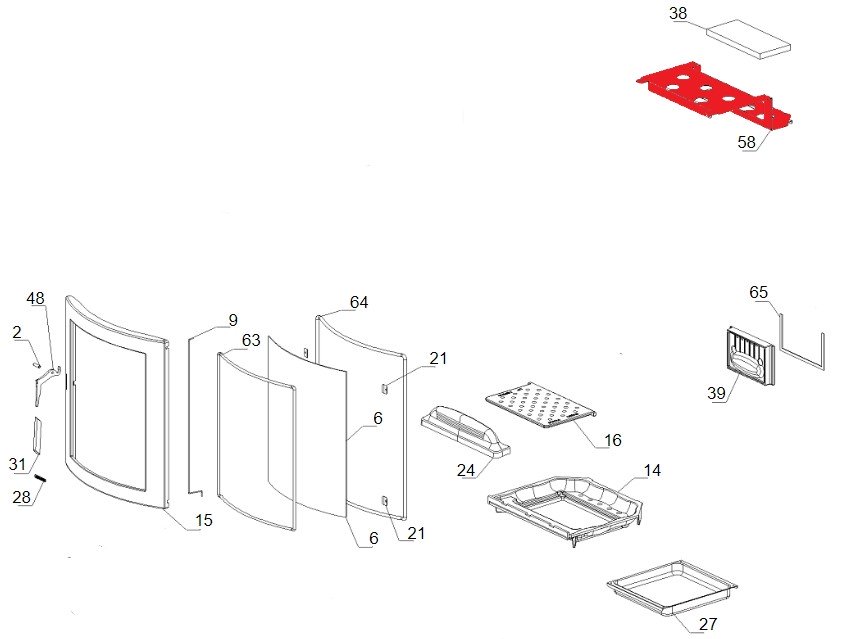 La Nordica Norma Idro déflecteur bas La Nordica Norma Idro déflecteur bas