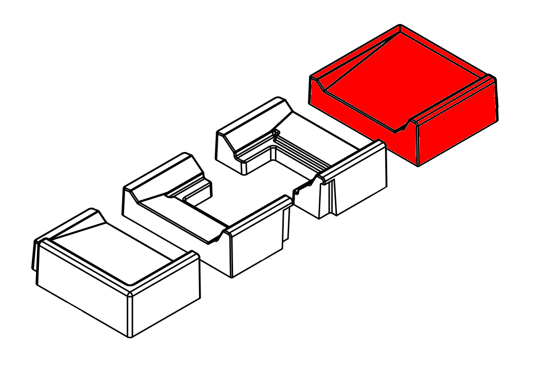 Spartherm Varia 2L-100h pietra per fondo a destra