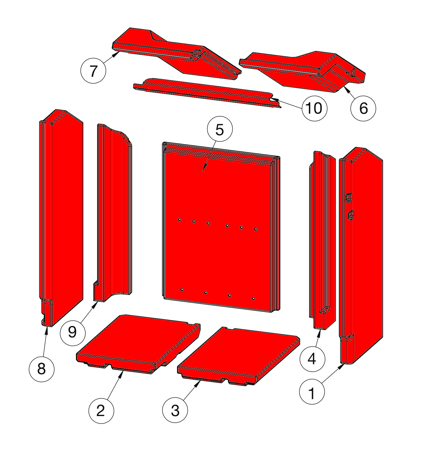 Heta Icon-Line Eclipse rivestimento focolare A
