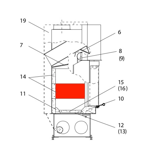 Wodtke HK 03 Seitenstein rechts mittig Explosionszeichnung Wodtke HK 03 Seitenstein rechts mittig Explosionszeichnung